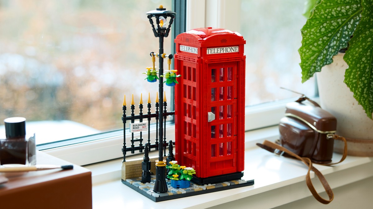 LEGO Ideas designers explain hidden references in Telephone Box
