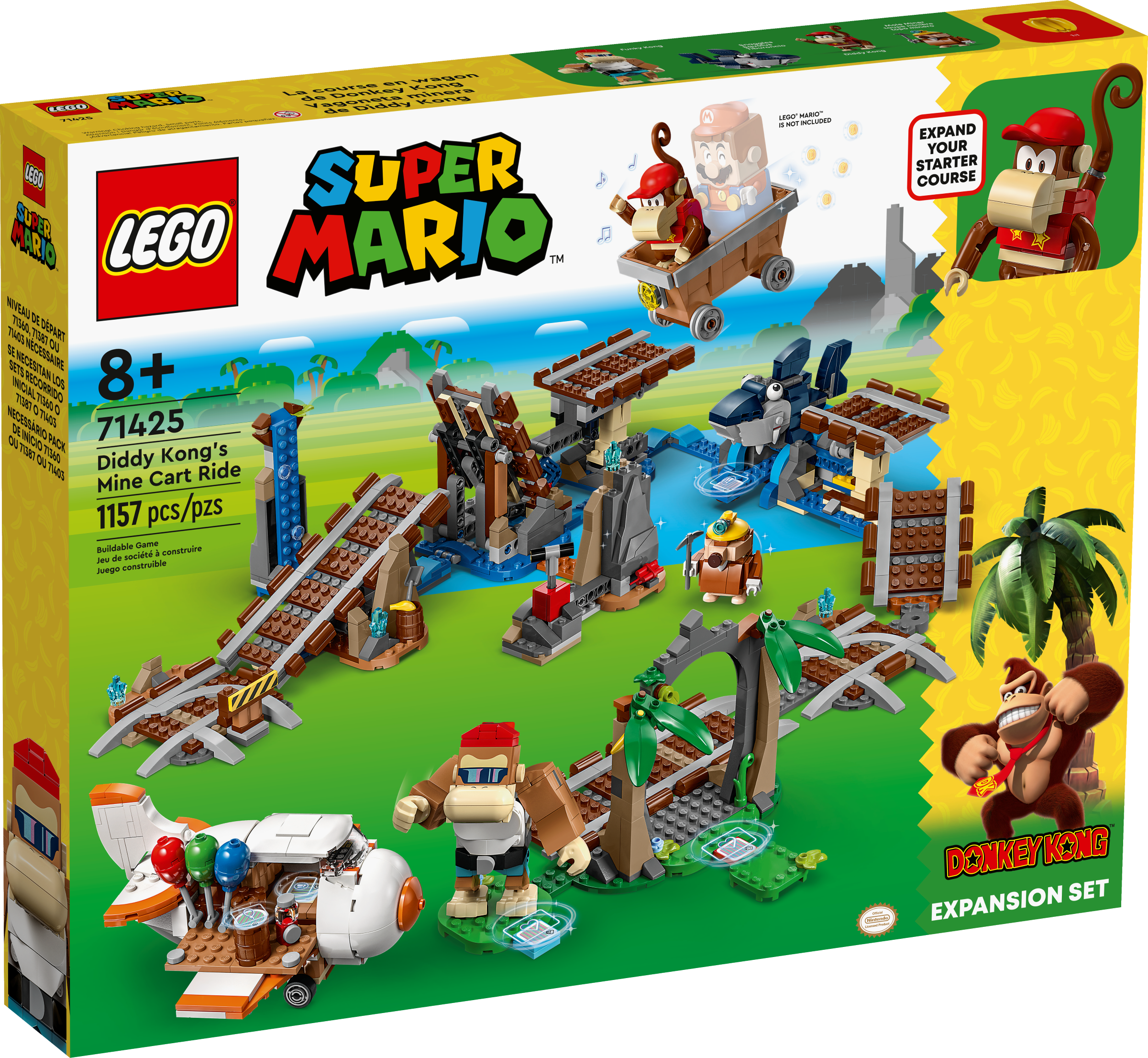 71425 Diddy Kong's Mine Cart Ride 2