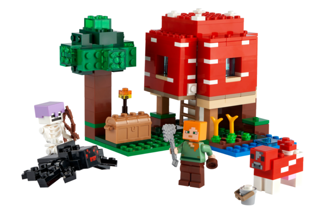 LEGO Minecraft 21179 La Casa de los Hongos 1024x701