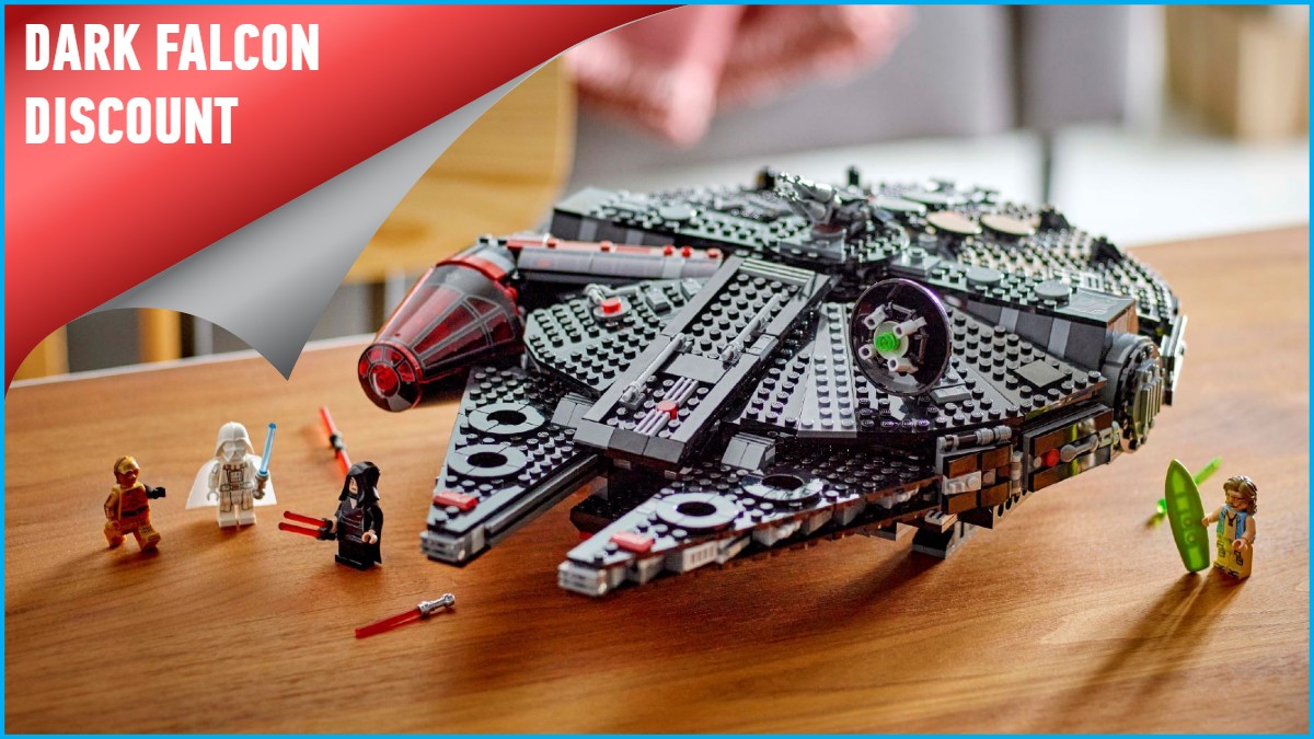 Casi un tercio de LEGO Star Wars Dark Falcon – por tiempo limitado