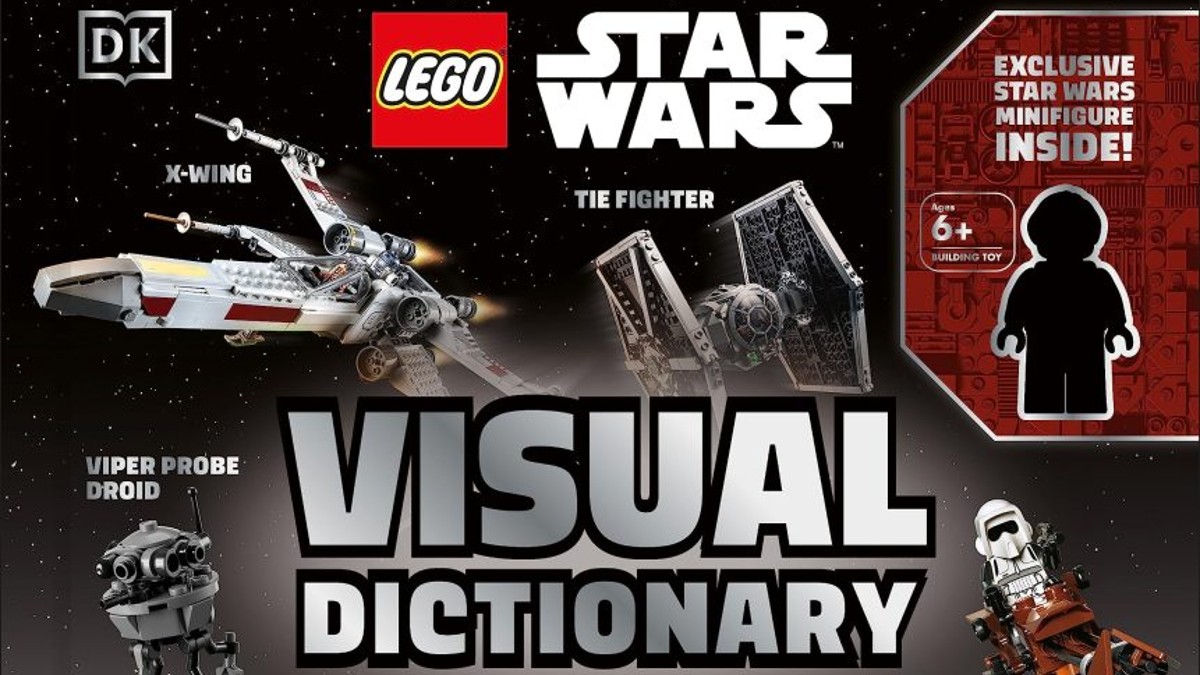 Five LEGO Star Wars minifigures for the new visual dictionary 