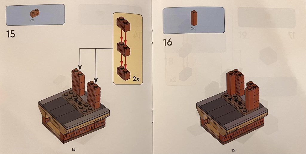 Lego Harry Potter 6541140 Perron 9 driekwart Barnes & Noble instructies 19 1024x514