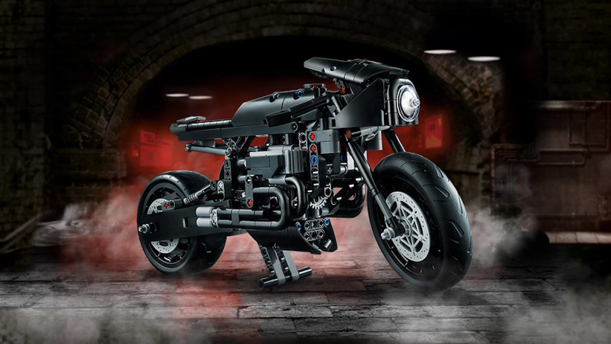 Four new LEGO Technic models revealed for 2023, including Batcycle