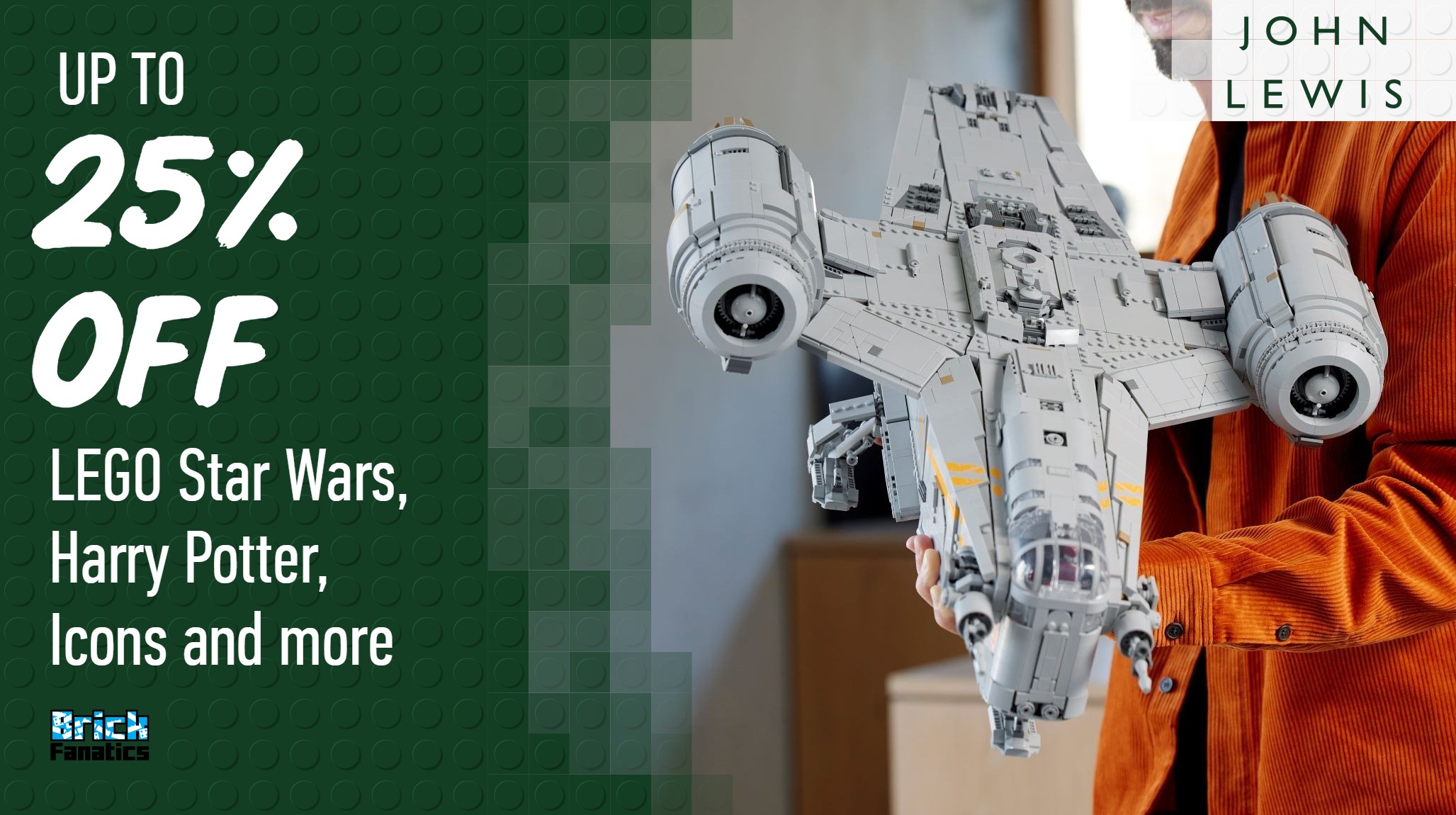 Don't miss out: Final day to save on LEGO at John Lewis
