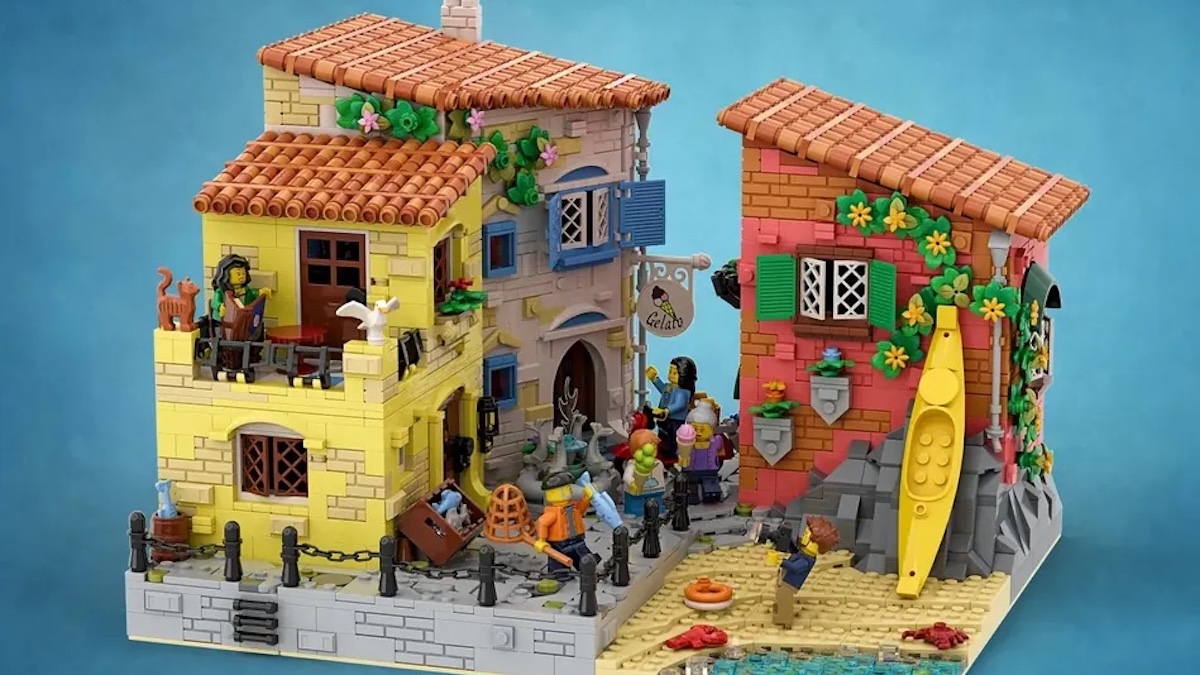 LEGO Ideas 21359 Gerüchten zufolge soll die italienische Riviera nun etwas günstiger verkauft werden