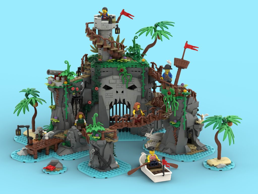 LEGO BrickLink designer program ominous isle 1024x768