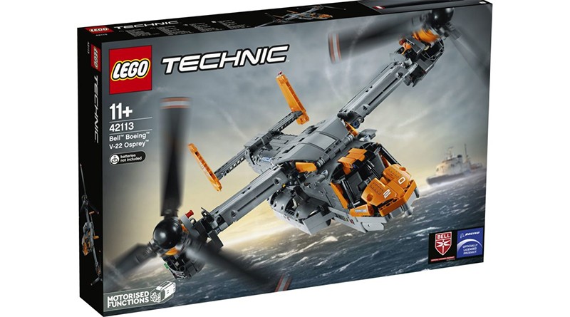 Major UK retailers sold  LEGO Technic 42113 Bell Boeing V-22 Osprey Helicopter sets