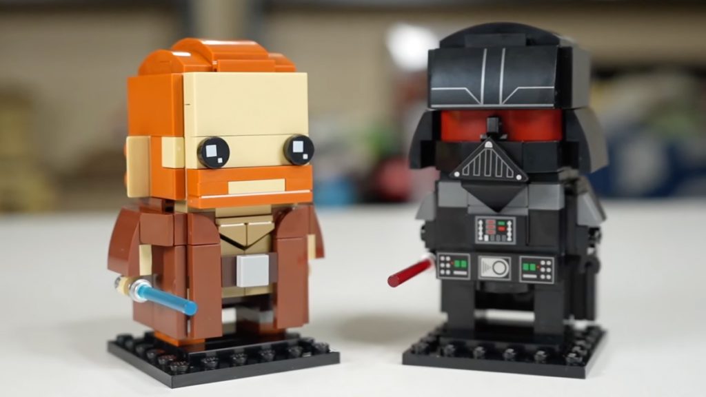 LEGO Star Wars BrickHeadz 40547 Obi Wan Kenobi Darth Vader early review featured 1024x576