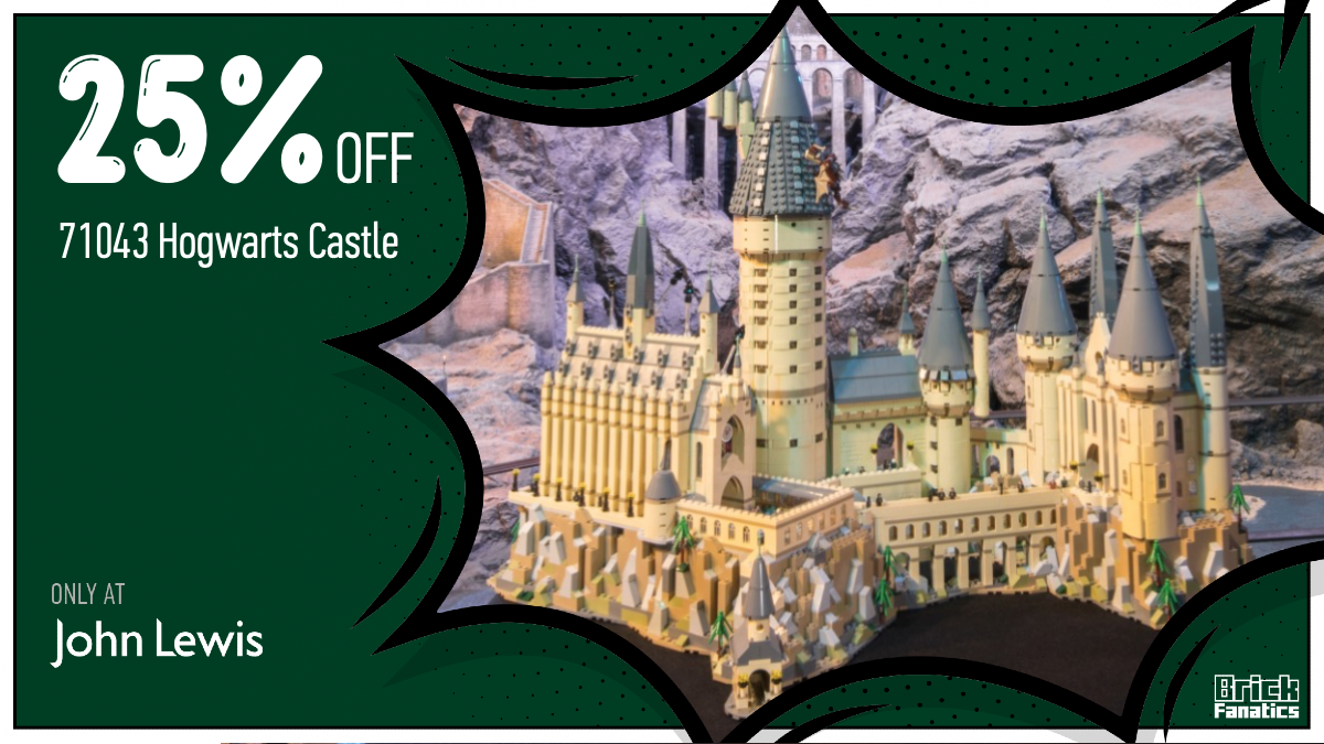 LEGO Harry Potter 71043 Hogwarts Castle back in stock with huge discount