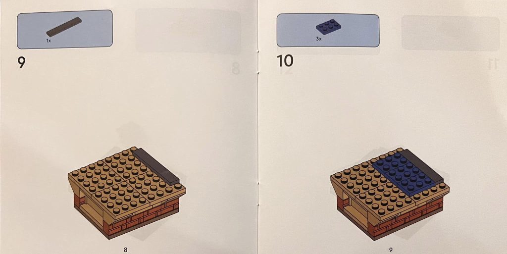 Lego Harry Potter 6541140 Perron 9 driekwart Barnes & Noble instructies 5 1024x513