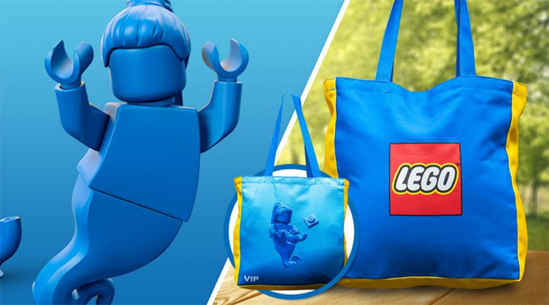 Free LEGO VIP exclusive tote bag with qualifying purchases