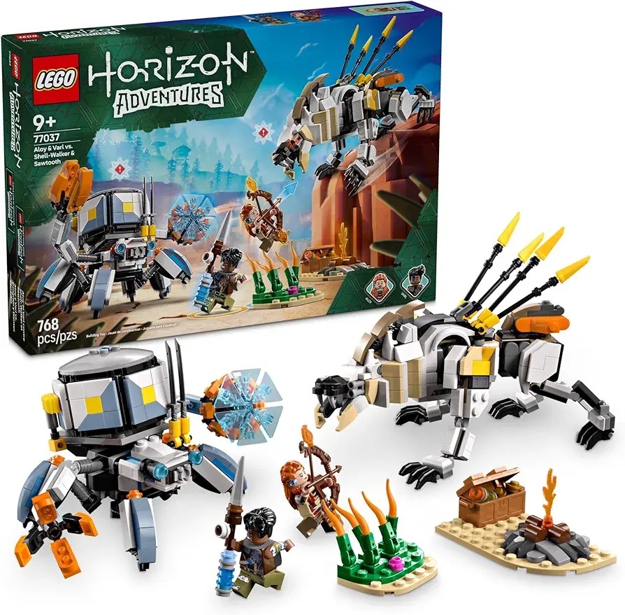 LEGO 77037 Aloy Varl vs. Shell Walker Sawtooth 1