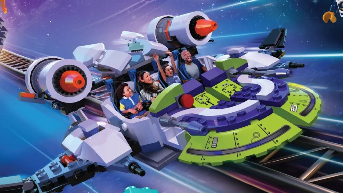 More LEGOLAND Classic Space roller coaster details confirmed