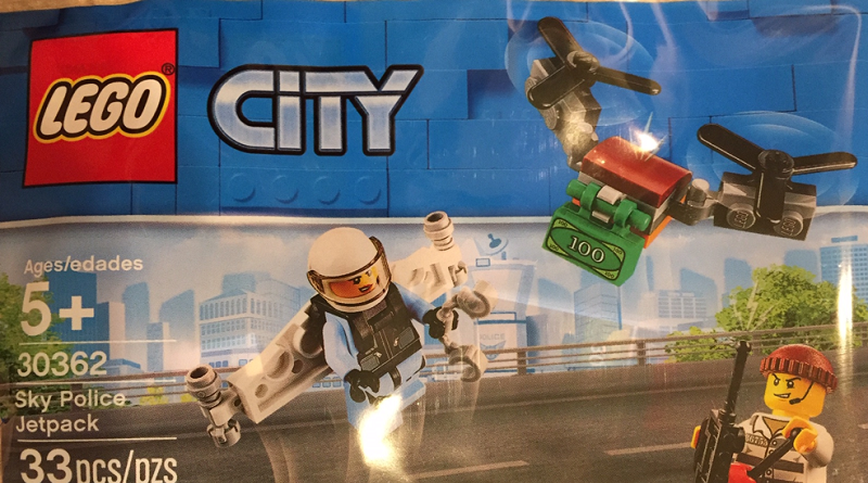 LEGO City 30362 Sky Police Jetpack to be released