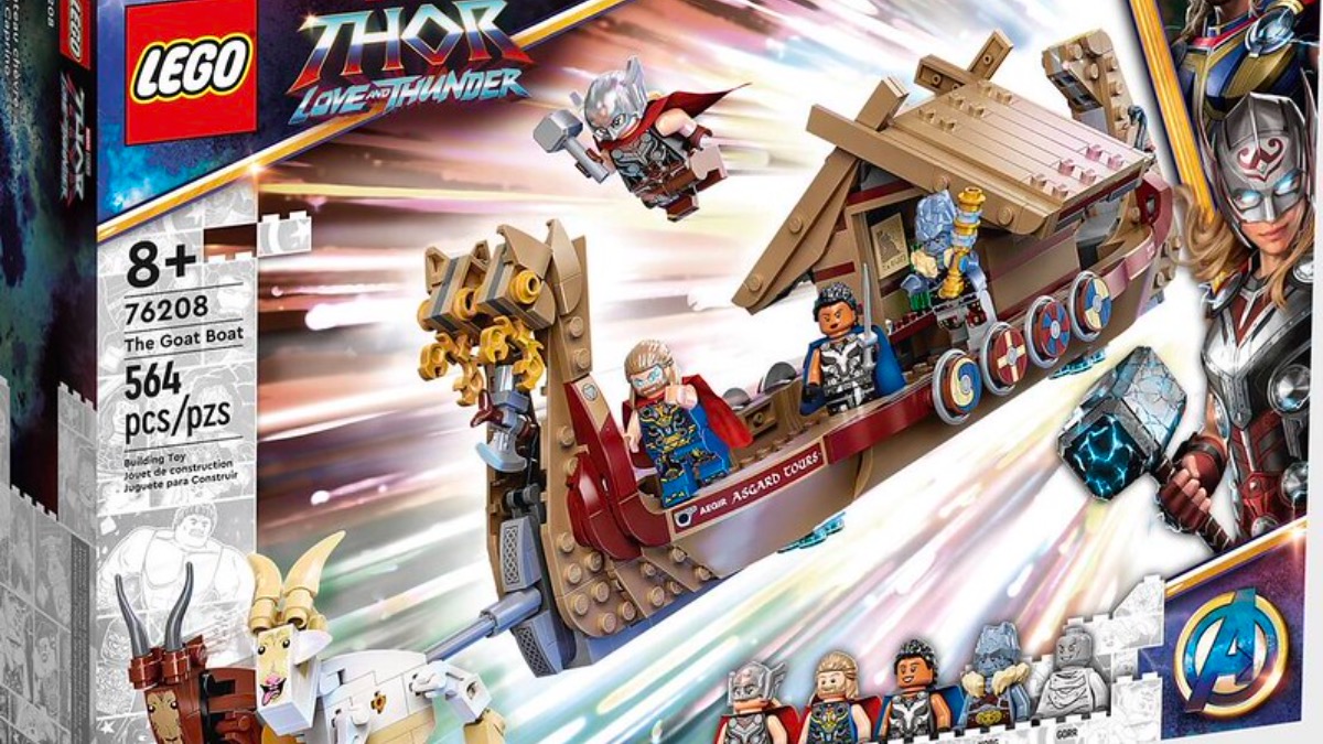 LEGO Marvel 76208 The Goat Boat officially revealed