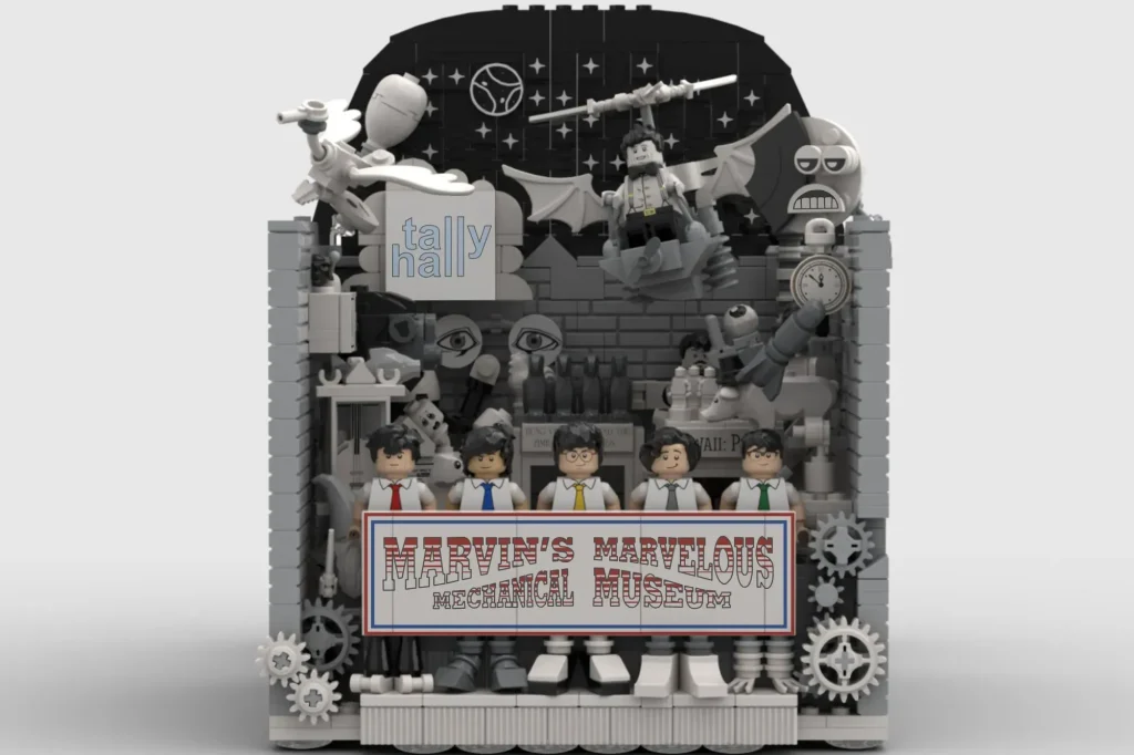 LEGO Ideas Marvins fantastiske mekaniske museum Tally Hall 1 1024x682