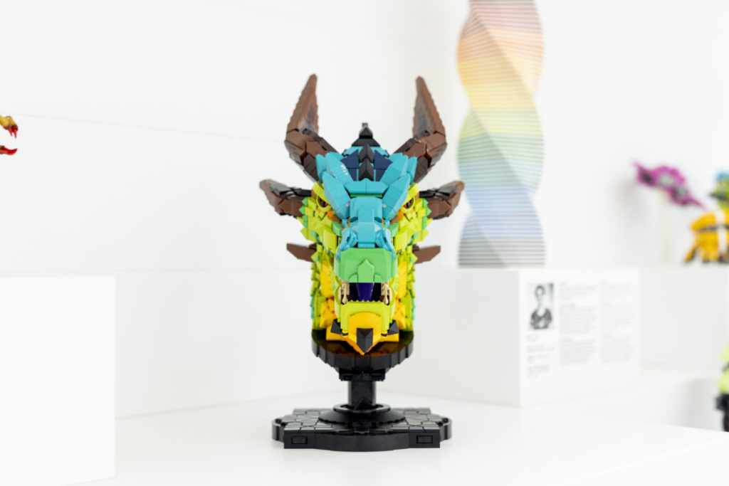 LEGO House mesterværk galleri drage 1024x683