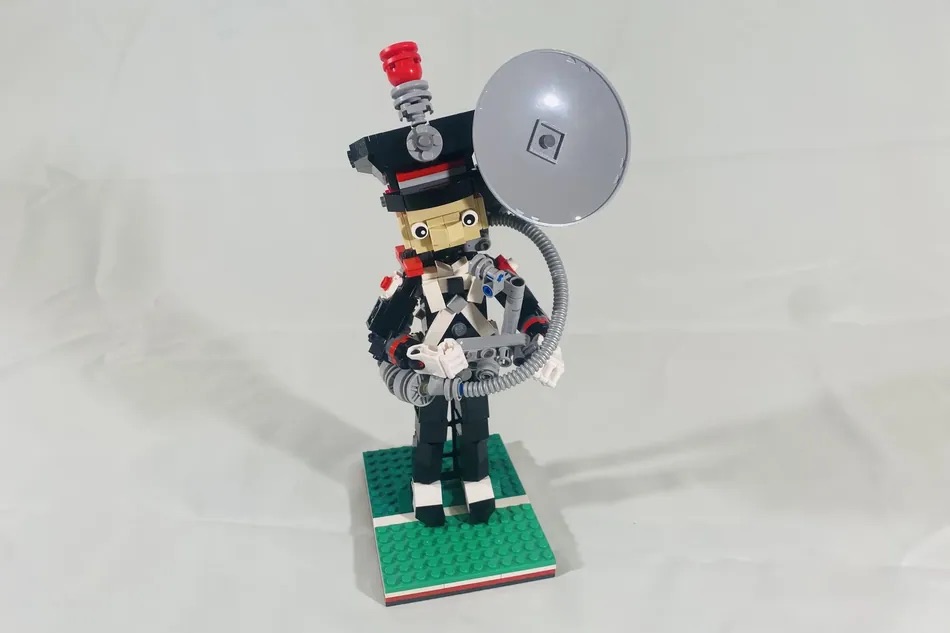 LEGO Ideas Ohio State University Marching Band 3