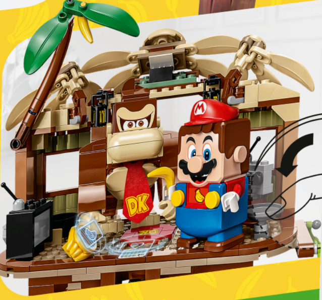 LEGO Super Mario Donkey Kong bananenbos 2