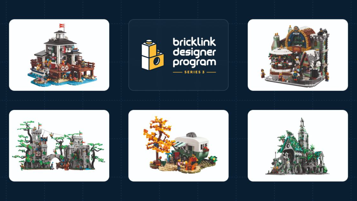 LEGO BrickLink Designer Program Series 3 shipping date confirmed