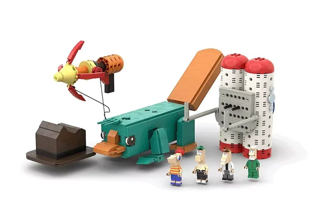 LEGO Ideas Perry, das Schnabeltier 1 1024x683