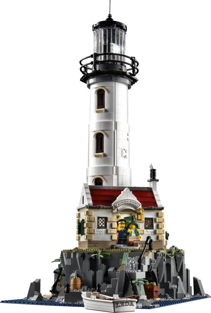 LEGO Ideas 21336 Faro motorizzato contenuto 689x1024