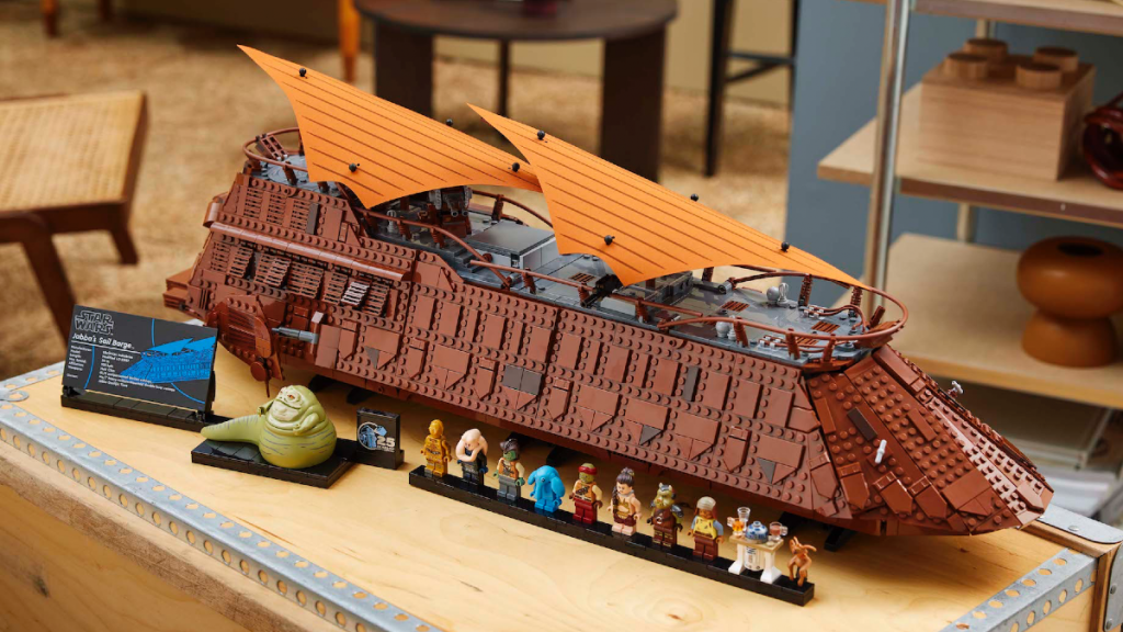 LEGO Star Wars 75397 Jabbas Segelbarke, abgebildet in 1024x576 Pixeln