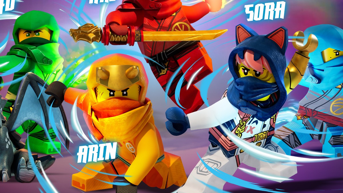 New LEGO NINJAGO Dragons Rising character posters revealed