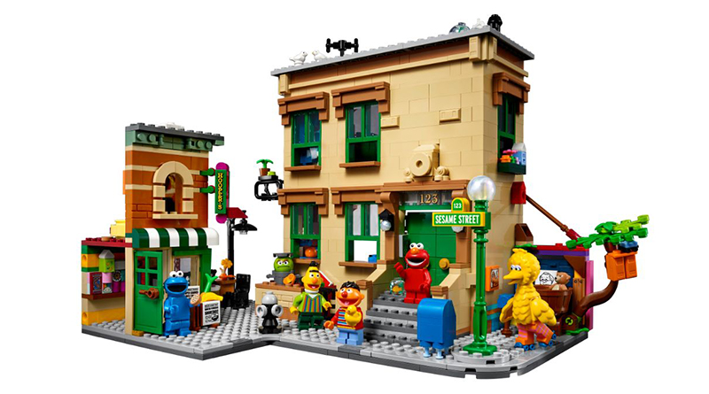 New LEGO stop-motion brickfilm explores 21324 123 Sesame Street