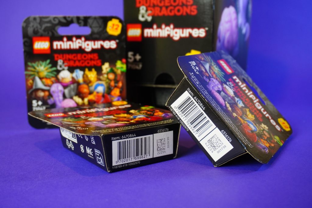 LEGO Minifigure da collezione 71047 Dungeons & Dragons codici scatola 1 1024x683