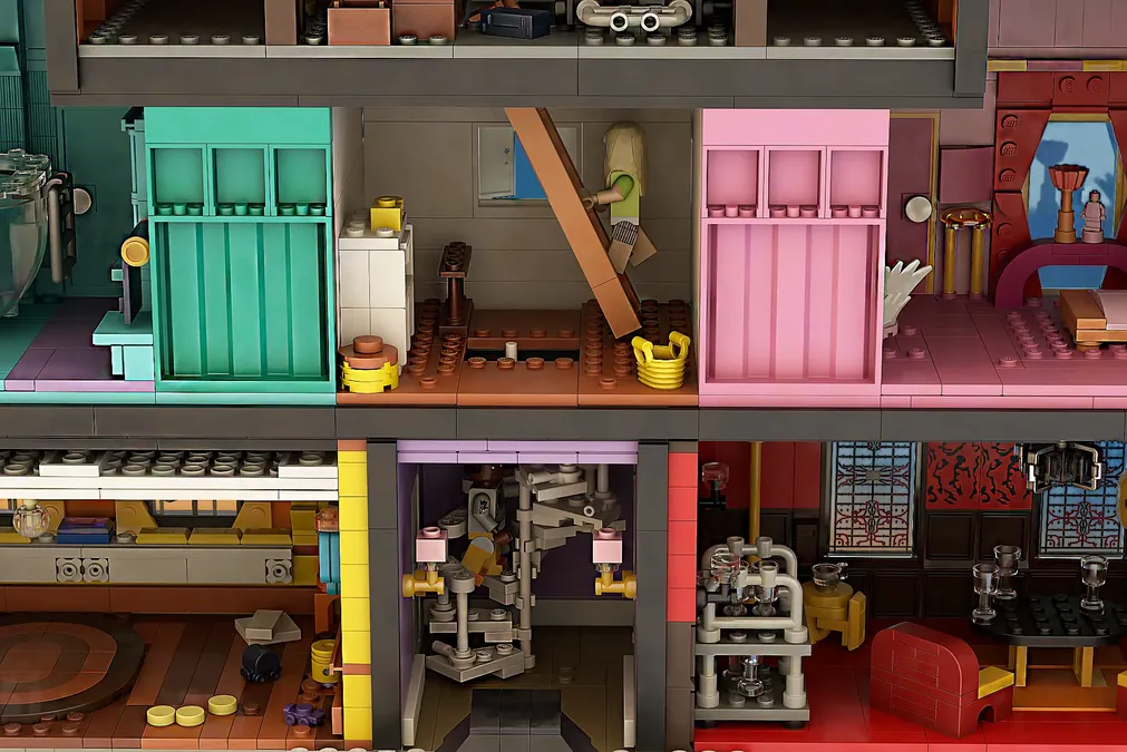 LEGO Ideas taylor swift lovers house water leaper 8