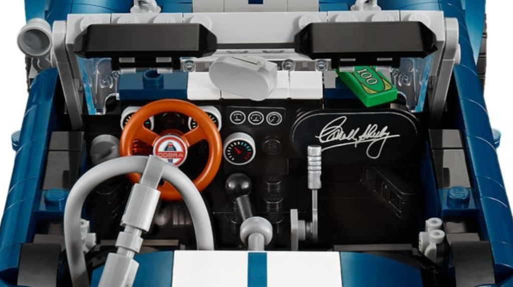 LEGO Icons 10357 Shelby Cobra Armaturenbrett 1024x574