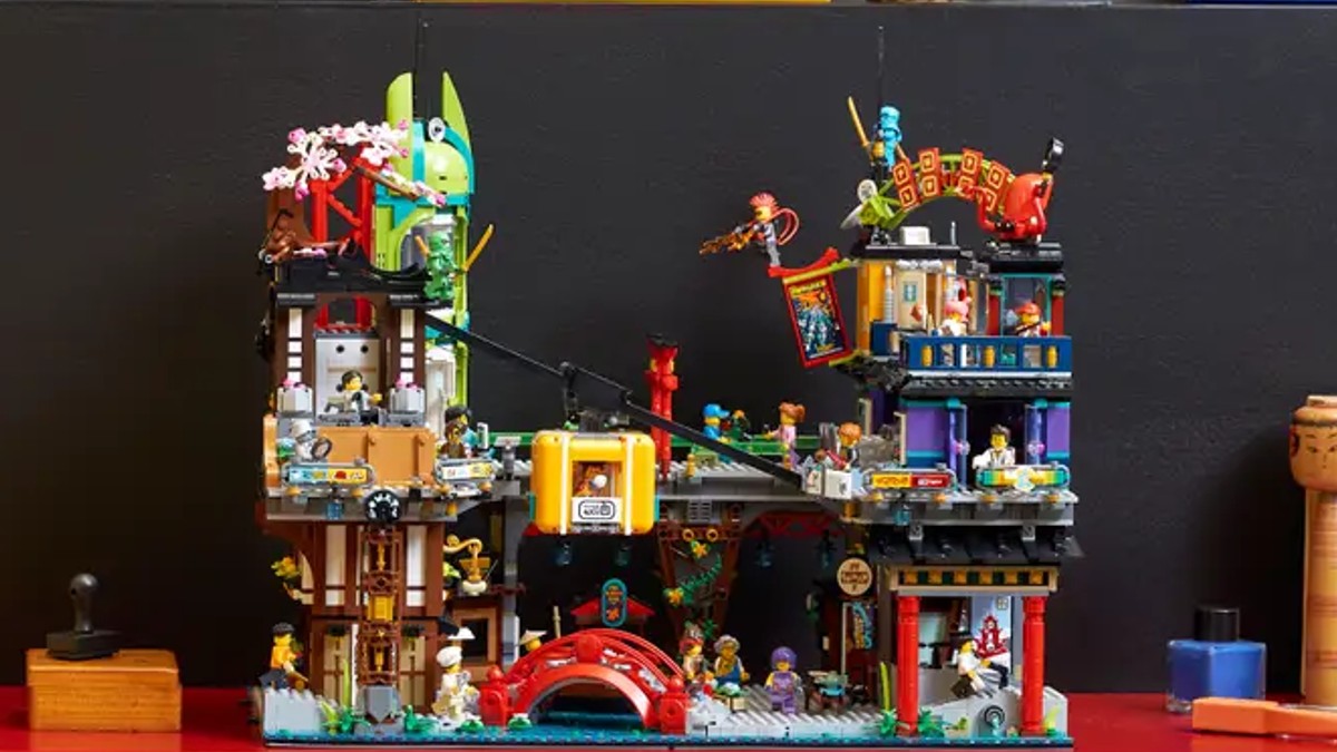 Si dice che il set LEGO dell'estate 2024 potrebbe essere troppo piccolo per NINJAGO City