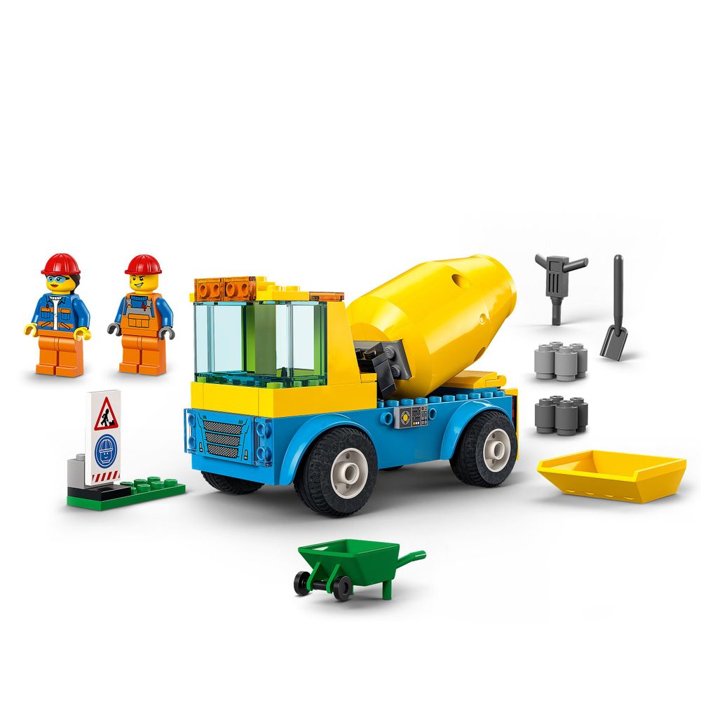 LEGO CITY 60325 Concrete Mixer 6