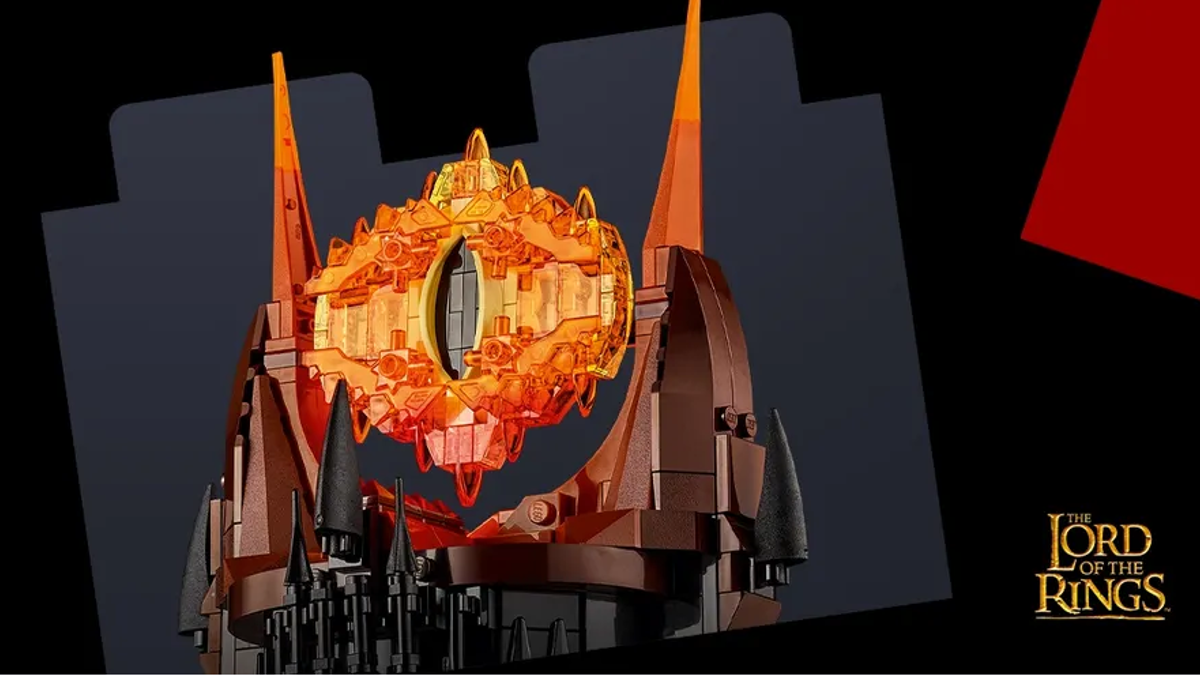 LEGO Icons 10333 The Lord of the Rings: Barad-dûr shines in new mini movie