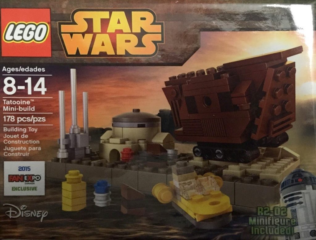 LEGO Star Wars FANEXPO2015 Tatooine Mini-Build 1024x778