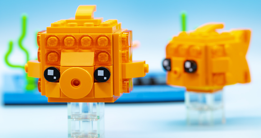 LEGO BrickHeadz 40442 Goldfish review