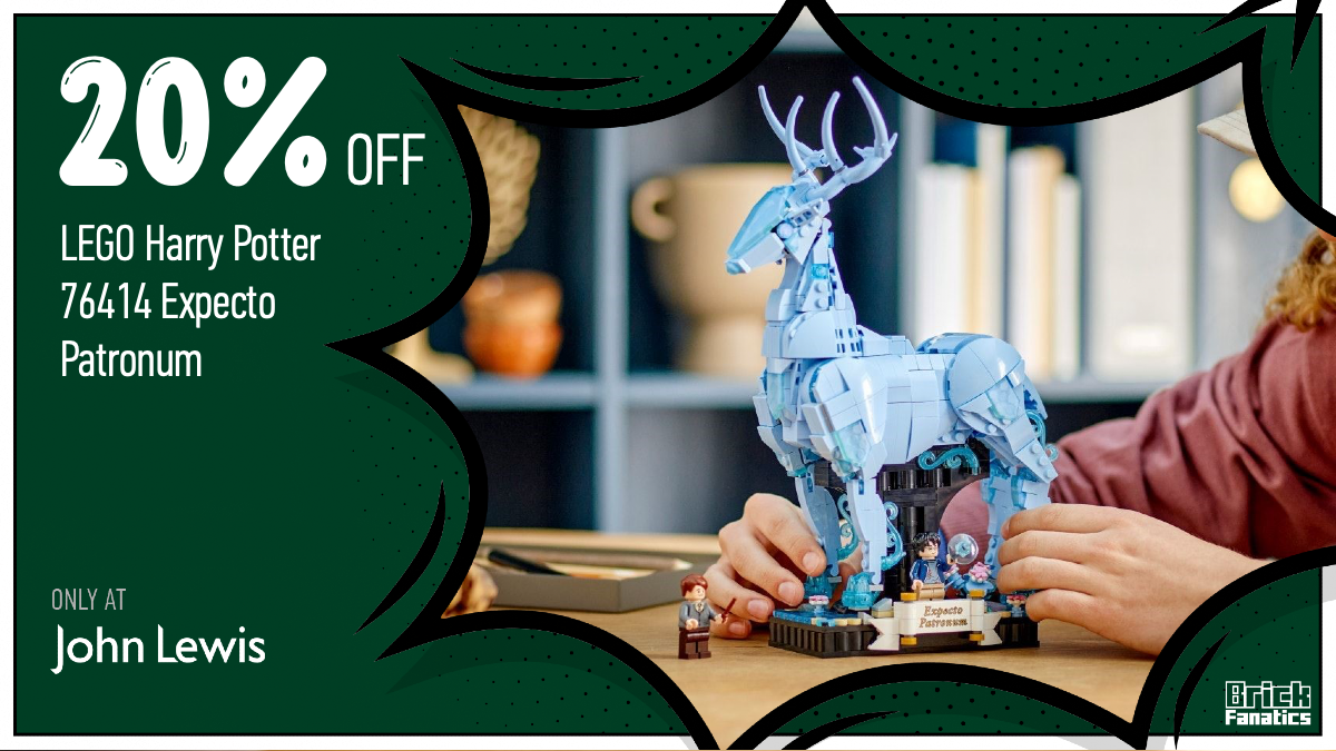 Magical 20% discount to be had on LEGO Harry Potter 76414 Expecto Patronum