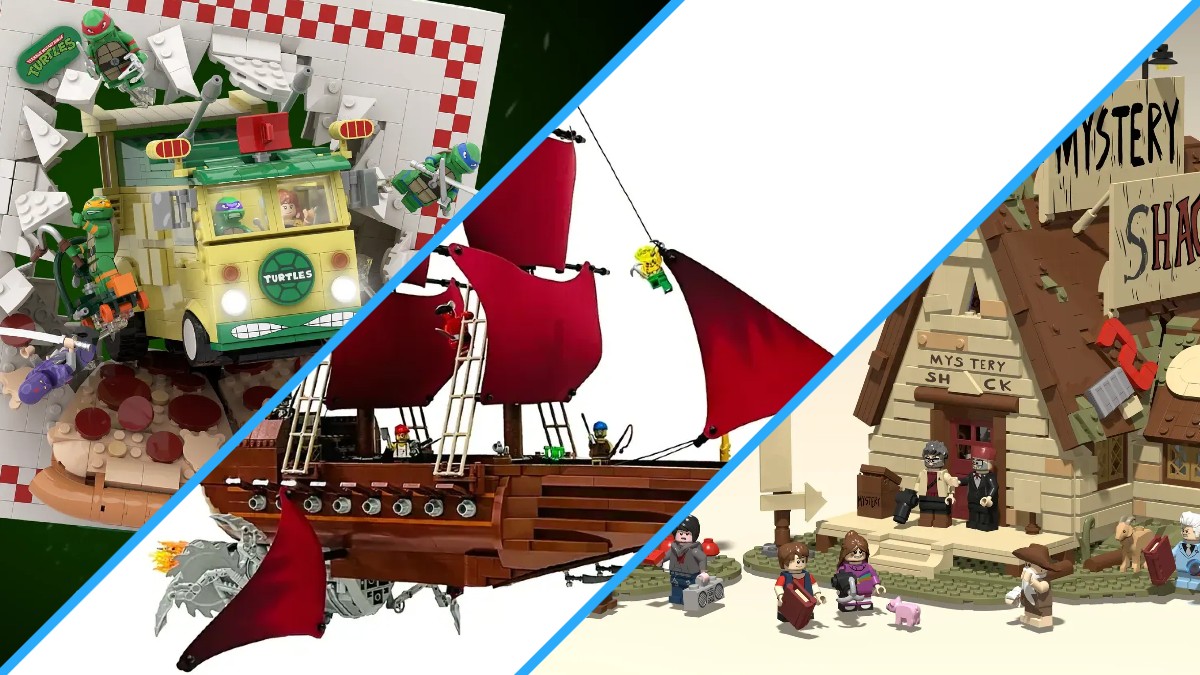 TMNT, Treasure Planet, Gravity Falls und mehr kommen zu LEGO Ideas Überprüfen
