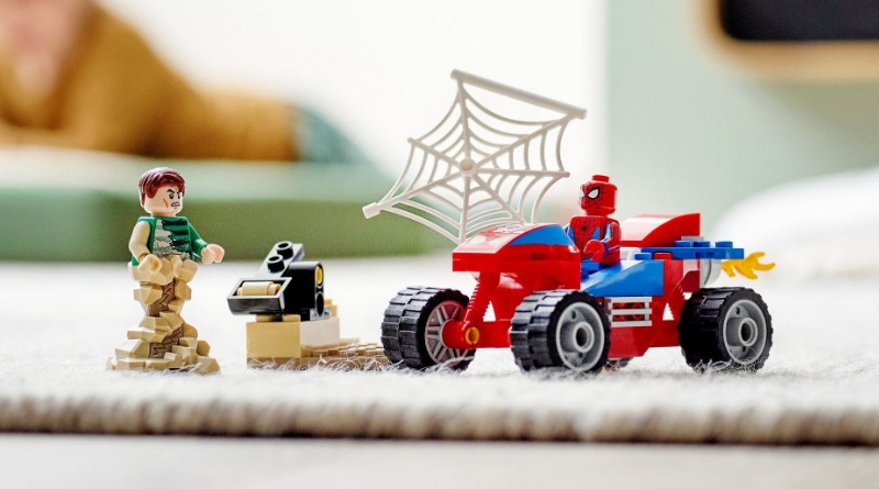 First look at LEGO Marvel 76172 Spider-Man and Sandman Showdown