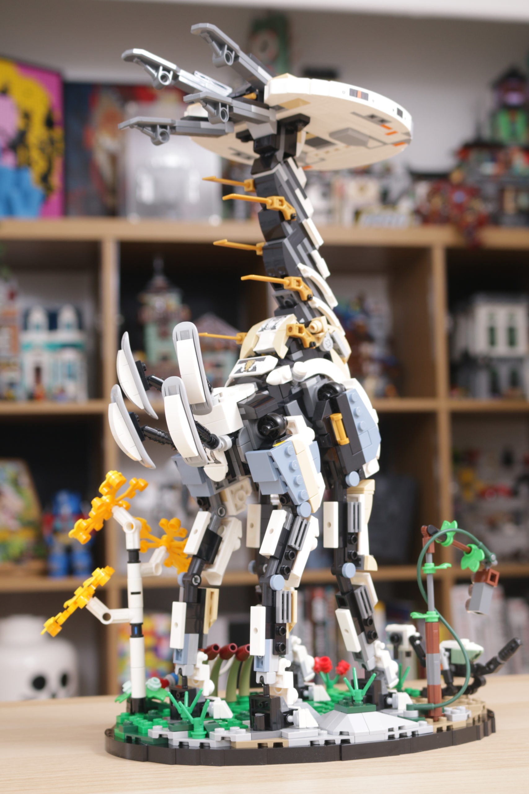Reseña del LEGO 76989 Horizonte Prohibido Oeste Tallneck a escala 1:3