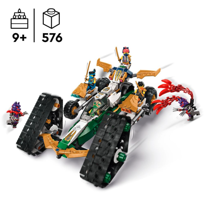 LEGO NINJAGO 71820 Veicolo combinato della squadra ninja 3