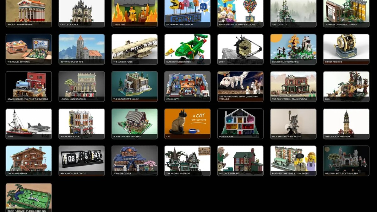 36 projects qualify for third 2022 LEGO Ideas review