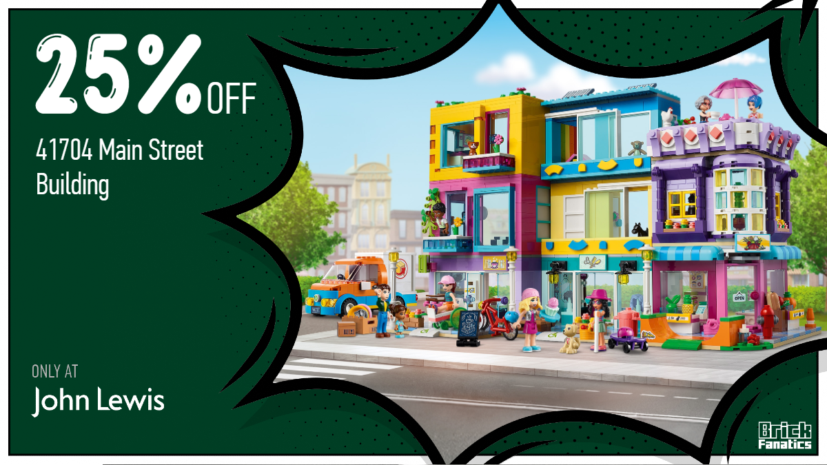 John Lewis discounts 41704 Main Street Building in LEGO Black Friday sale