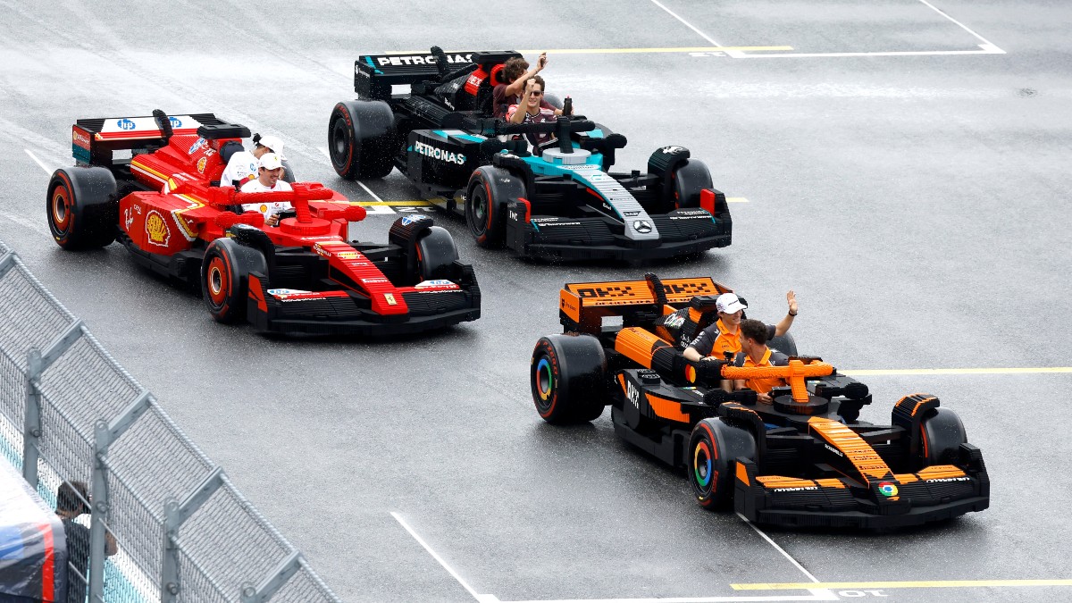 Brick Fanatics talks life-sized LEGO Formula 1 cars on BBC Radio Ulster