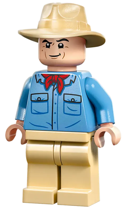 LEGO Jurassic Park Ellie alan grant
