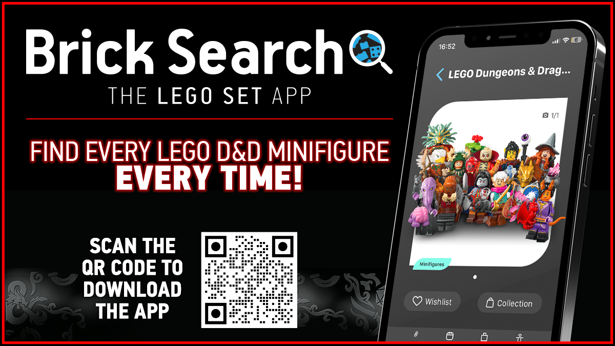LEGO Dungeons & Dragons minifigures out now, ready for scanning with Brick Search