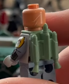 lego star wars 75369 boba fett mech minifigure head 3