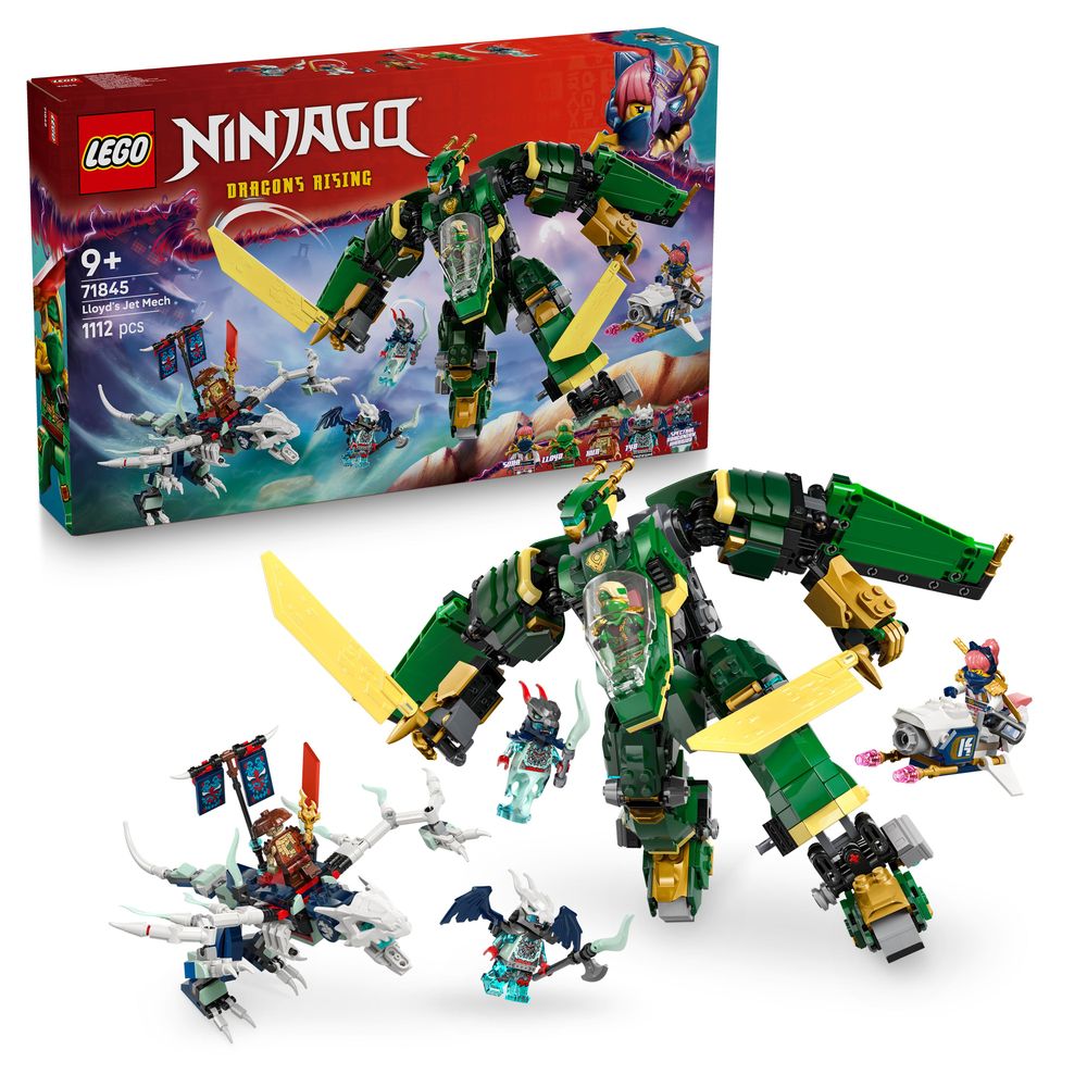 LEGO NINJAGO 71845 Lloyds Jet Mech 8