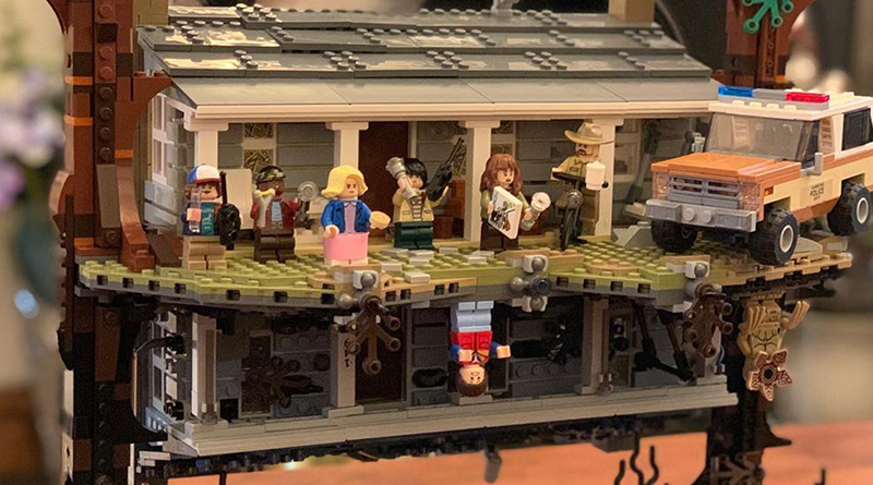 Coronation Street's Jack Shepherd builds LEGO Stranger Things